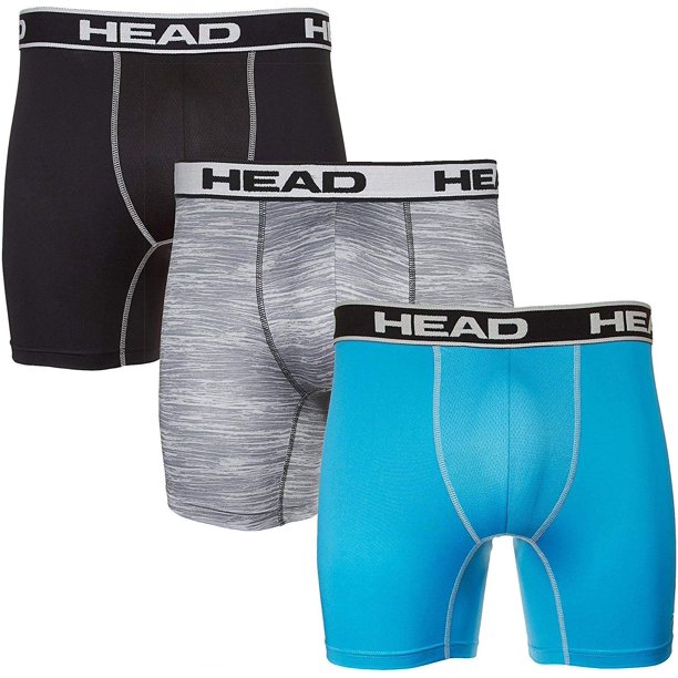 HEAD HEAD Mens Performance Underwear 3Pack Stretch Performance