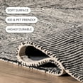 thumbnail image 6 of nuLOOM Heidi Modern Hand Tufted Wool Area Rug, 9' 6" x 13' 6", Heidi Charcoal, 6 of 13