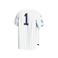 thumbnail image 3 of Youth GameDay Greats  White #1 North Carolina Tar Heels Lightweight Baseball Fashion Jersey, 3 of 4