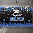 thumbnail image 6 of Gold Stars Graduation Banner Graduation Cap Class of 2026 Backdrop Diploma Black Tassel Grad Party Background for Graduation Party Class of 2026 Celebration Commencement Ceremony, 6 of 9