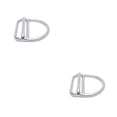 thumbnail image 3 of Advancent Anillo de buceo, cinturón de pesas de acero inoxidable, hebilla de correa, anillo en D, equipo de tope, accesorios para exteriores 2piezas, 3 of 6