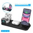 thumbnail image 1 of Wireless Charger, Multifunctional Desktop Fast Wireless Charger for Mobile Phone Smartwatch Earphones, 1 of 8