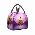 thumbnail image 1 of Insulated Lunch Bag Cartoon Anime Design Portable Large Capacity for Students Picnic, 1 of 5