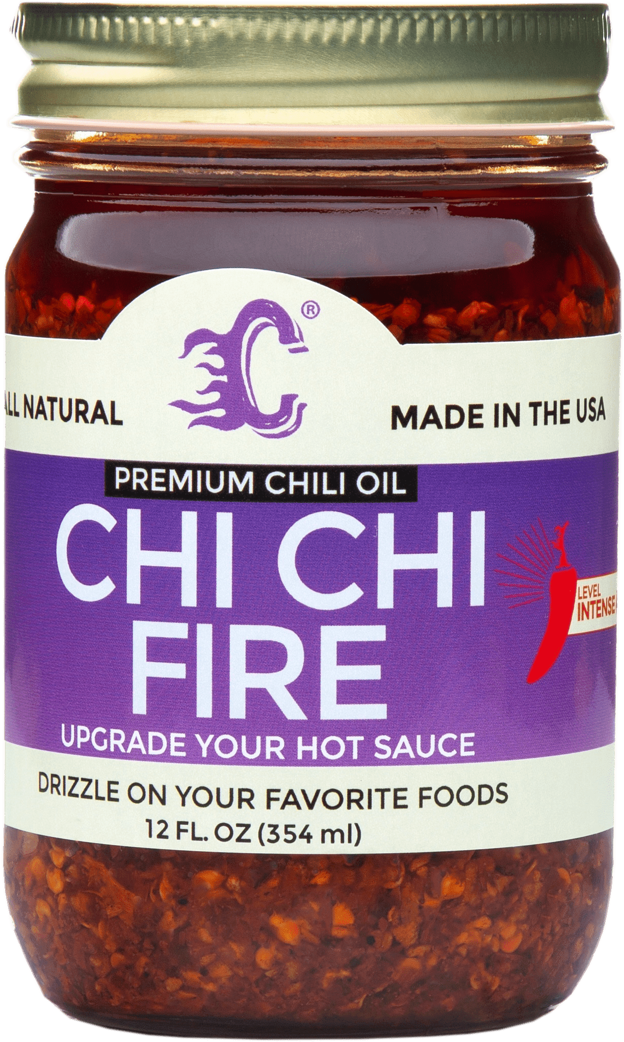 Spicy Chili Crisp Chi Chi Fire Delicious Crunchy All Natural Hot