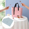 thumbnail image 4 of DIY Fabric Foldable Food Basket Sewing Template,Handbag Quilting Template,10inch, 4 of 5