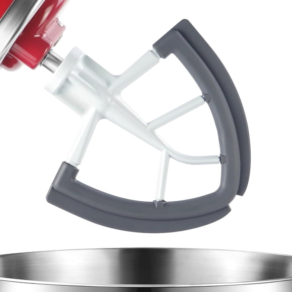 Flex Edge Beater Fit for KitchenAid 4.5/5 QT Tilt Head Stand Mixer with Silicone Edges, Compatible with KA Tilt Head Stand Mixer Accessories and Attachments