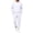 White_010, variant on Domuza Mens Hoodie and Sweatpants Set, Long Sleeve Pullover Tracksuit, Versatile Casual Fall Outfit Royal Blue L