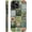 Floral Frog Mosaic, variant on Compatible with iPhone 14, Durable & Shockproof Phone Case Cover Design - Pink Seashell Watercolor