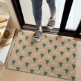thumbnail image 2 of Brown Christmas Tree Pattern Door Rugs,Washable Non Slip Door Mats Indoor,Decorative Door Mats,Entry Mat Indoor for Entrance,Bedroom,Kitchen,Bathroom,20"x32", 2 of 6
