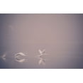 thumbnail image 2 of Dalheim, Jonas 14x11 Gold Ornate Wood Framed with Double Matting Museum Art Print Titled - Foggy Takeoff, 2 of 4