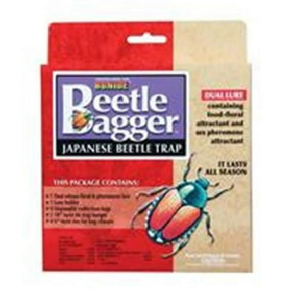 BONIDE Beetle Bagger Outdoor 1-Door Japanese Beetle Pest Bait and Trap Killer Bags