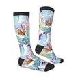 thumbnail image 3 of Haiem Cactus Socks, Funny Novelty Crazy Design Cotton Socks Sports Socks Knee High Socks For Men, Women,1Pairs - Gift For Working Friends, 3 of 9
