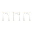thumbnail image 3 of Guardoinrt Wedding Arch Drape Statement Beautifully Draped Arch Durable And Soft Easy Care white 3Set, 3 of 6