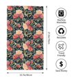 thumbnail image 2 of Fotbe Rose Flowers Pattern Premium Towels , (27.5x16in) Lightweight and Highly Absorbent Quick Drying Microfiber Towel, Perfect for Daily Use, 2 of 6