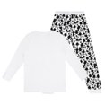 thumbnail image 2 of Disney - Set de Pijama Largo Snooze de Mickey Mouse para Mujer (Blanco, Negro), 2 of 6