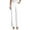 A-White8, variant on Yuanlong Women Pants Fall Winter Plain Elastic Empire Waist Straight Wide Long Pant Ladies Business Wear Dressy Trousers