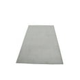 thumbnail image 3 of Furnish My Place Abstract Contemporary Geometrical Honeycomb Textured Modern Plush Two Tone Hexagon Rug| Pet & Kids Friendly| Events Wedding | Made in USA - Valid Grey, 42" x 84" Half Round Area Rug, 3 of 5