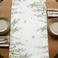 thumbnail image 5 of Table Runners 70 Inches Long Dress Scarves, Green Eucalyptus Leaves Farmhouse Coffee/Dining/Kitchen Table Decor, Holiday Table Runner, Spring Floral Weeping Farmhouse 13x70 Inch, 5 of 9