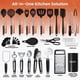 thumbnail image 2 of Juego de utensilios de cocina RFAQK de silicona resistente al calor, 40 piezas, 2 of 6