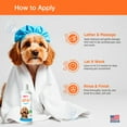 thumbnail image 2 of Pet Your Pet Natural Dog Shampoo for Curly & Wavy Coats - Hydrating & Detangling, Deodorizing, 16 oz, 2 of 6