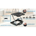 thumbnail image 6 of Mount-It! Under Desk Footrest, Adjustable Height/Angle and Massaging Rollers, 6 of 10
