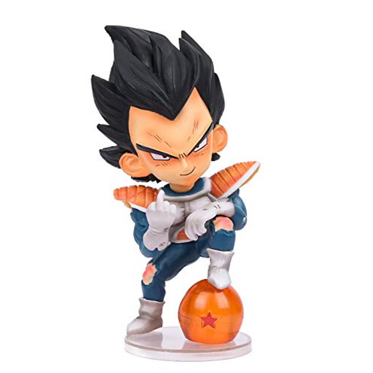 KLZO Animation: Dragon ball Z - Final Flash Vegeta Fall Convention Action  Figure 3.9 for Kids Boys Girls Fans Gifts