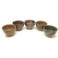 thumbnail image 3 of TJ Global Set of 5 Small Japanese Pottery Ceramic Bowls for Dessert, Salsa, D..., 3 of 7