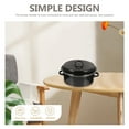 thumbnail image 4 of SHISUYAN Black Enamel Roasting Pan with Double Handles for Home Use Can Withstand High Temperature 1 Set, 4 of 8