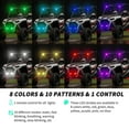 thumbnail image 4 of TAPDRA 6PCS LED Strobe Lights IP65 Waterproof 110mAh 7M Remote Range For Fixed Wing Helicopters Night Flying Visibility Enhancement, 4 of 8