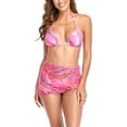 thumbnail image 2 of Traje de baño cómodo dividido para mujer Traje de tres piezas estampado Bikini de playa europeo y americano OAVQHLG3B Store  lin121212, 2 of 4