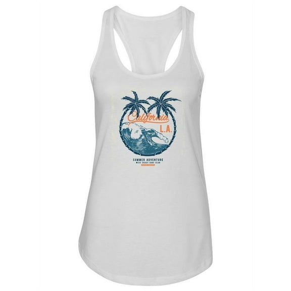 Summer Adventure Surfing Tank Women -Image by Shutterstock, Female x-Large