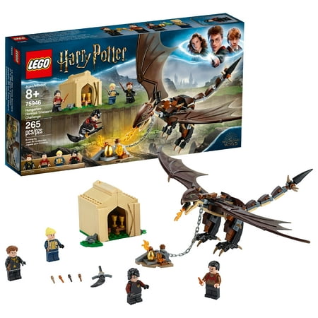 LEGO Harry Potter Hungarian Horntail Triwizard Challenge Toy Dragon Building Kit 75946