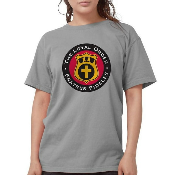 CafePress - Kappa Alpha Order Loyal Order T Shirt - Womens Comfort Colors® Shirt