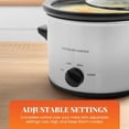 thumbnail image 3 of Elite Cuisine MST525 1.5Qt. Mini Slow Cooker in Stainless Steel, 3 of 6