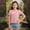 Pink, variant on YOUYEDIAN Girl's Round Neck Glitter Sequins Shirts Top Sparkle Shimmer Concert Party Tee Black