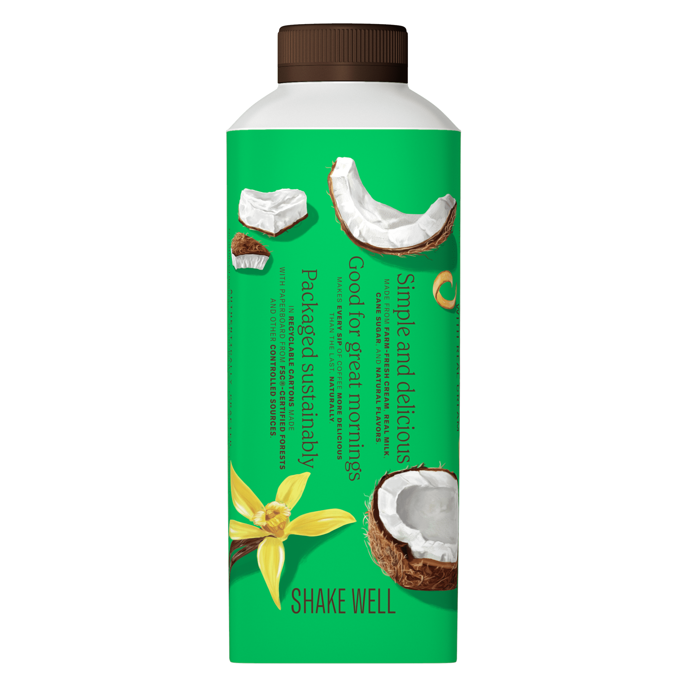Chobani Dairy Coffee Creamer Toasted Coconut Vanilla 24 fl oz