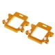 thumbnail image 5 of 2 soportes de caja de cambios trasera de aluminio para HSP 94103 94123 94111 94107 94108 Dorado, 5 of 9