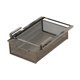 thumbnail image 4 of Bajo el estante, cesta, deslice la estante de debajo del cajón de la mesa canasta de cajón colgante para tocador, baño, dormitorio, 4 of 9