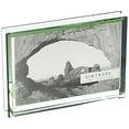 thumbnail image 2 of The EMERALD Bevelled Glass Block frame 'floats' your 6x4 photo - 4x6, 2 of 2
