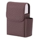 thumbnail image 1 of Soporte para encendedor de cigarrillos Estuche rígido Soporte para encendedor Diseño de 20 Capacidad Soporte de acero inoxidable Unisex para Marrón Sunnimix Estuches para cigarros portátiles, 1 of 7