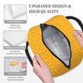 thumbnail image 3 of Lukts Corn Kernels Print Portable Lunch Bag, Lunch Bag Picnic Bag - Waterproof, Heat-insulating and Cold-insulating, Suitable for School, Work, 3 of 6