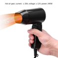 thumbnail image 4 of Mini Blow Dryer for Car 12V Car Hot Cold Folding Hair Dryer Road Trip for Convertible Travel Camper RV SUV Accessories, 4 of 5