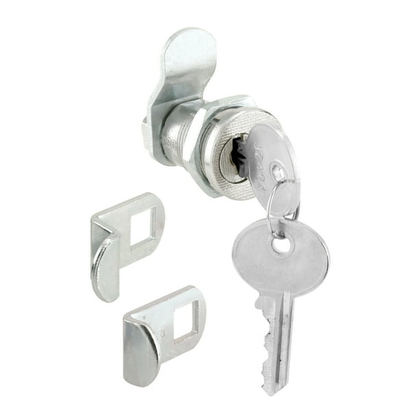 PrimeLine Mail Box Lock, 3 Cam, 5Pin, Plated Steel