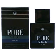 Pure Vibe by Karen Low, 3.4 oz Eau De Toilette Spray for Men