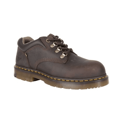 Dr. Martens Hylow Steel Toe Work Boots Slip Resistant Mens 11 Brown Low Top Hylow Steel Toe Work Boots in Dark Brown | Dr. Martens main image 2