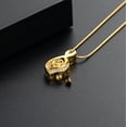 thumbnail image 6 of Infinity Rose Cremation Jewelry for Ashes Urn Necklace Pendants for Ashes Women/Men Rose Flower Memorial Lockets Keepsake Cremation Ashes Jewelry, 6 of 8