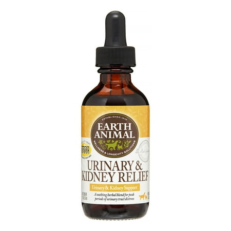 UPC: 0857253003124 | Earth Animal Urinary & Kidney Relief Organic Herbal Dog & Cat Supplement 2 Fl Oz