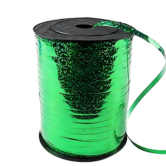 CCOCC Balloons Assorted Colors 500 Yards Crimped Curling Ribbon Shiny Metallic Balloon String Roll Gift Wrapping Ribbon For Party Festival Art Craft Decor Florist Flowers Decoration