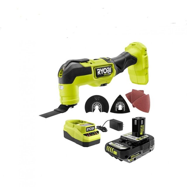 Kit de multiherramienta RYOBI ONE+ HP 18V sin escobillas con batería de 2.0 Ah