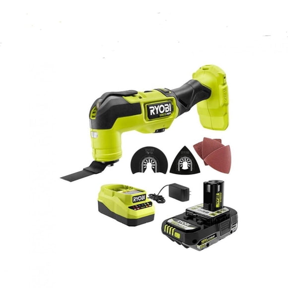 Kit de multiherramienta RYOBI ONE+ HP 18V sin escobillas con batería de 2.0 Ah